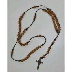 Catholic Beaded Rosary With Crucifix